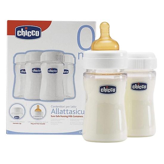 Bộ 4 bình trữ sữa Chicco
