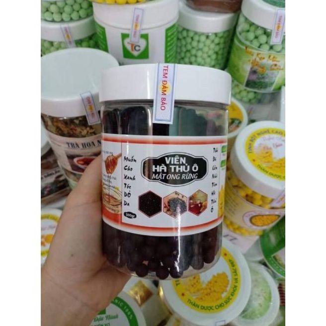 Sỉ toàn quốc 1kg viên hà thủ ô mật ong rừng