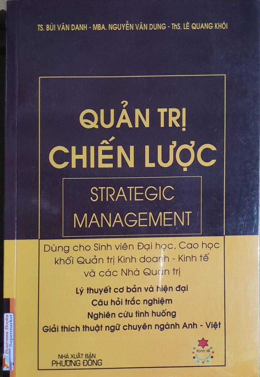 Sách - Quản Trị Chiến Lược - Strategic Management