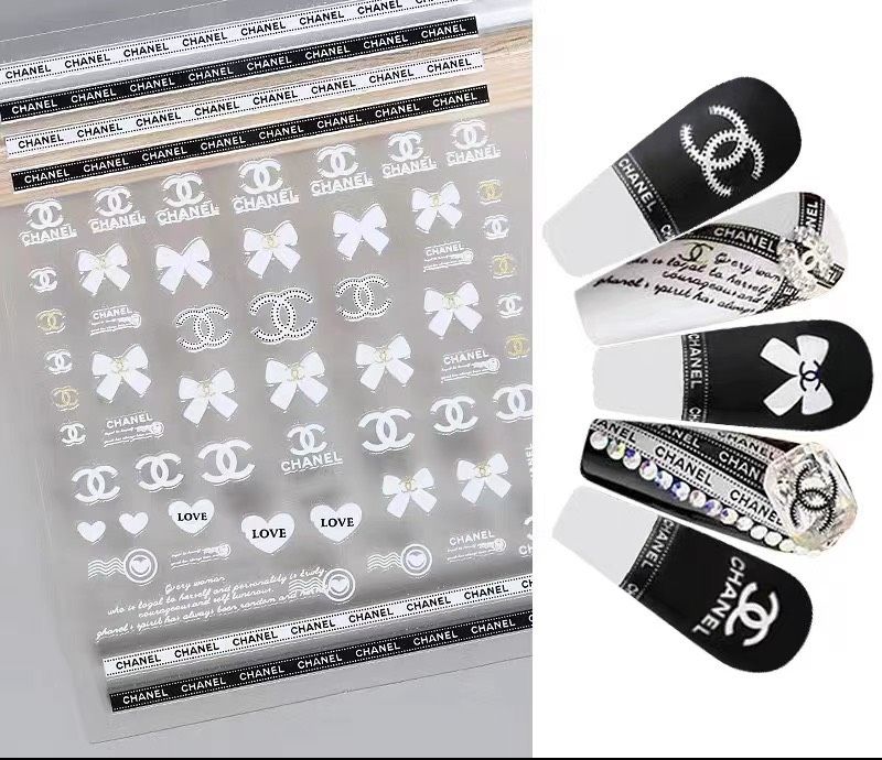 Sticker Dán Móng Tay Mẫu Thương Hiệu