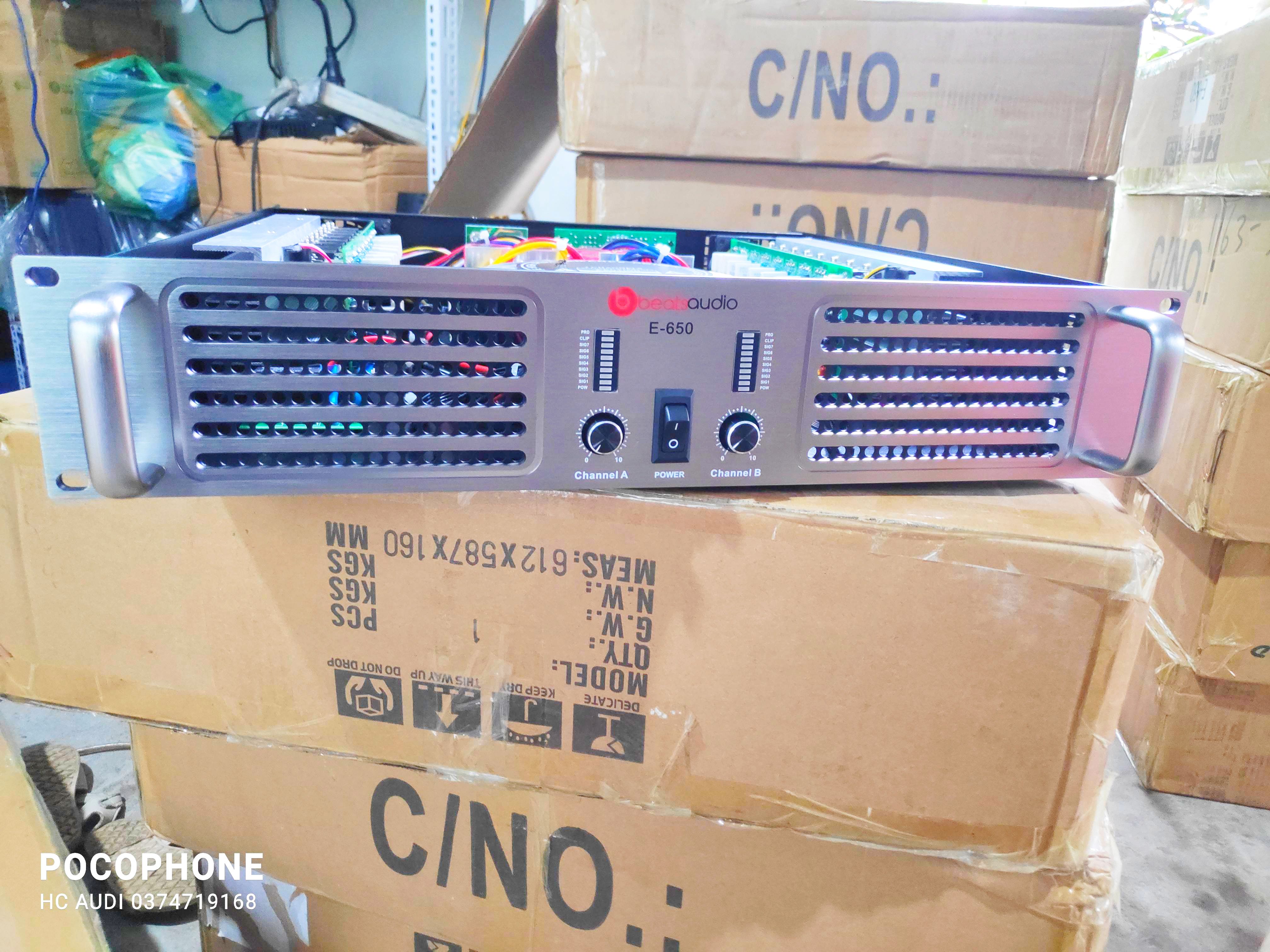 Đẩy công suất 32 sò nhập khẩu  mặt nhôm