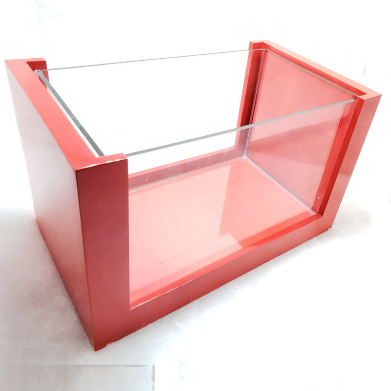 Bể cá mini KHUNG GỖ phong thủy loại lớn
