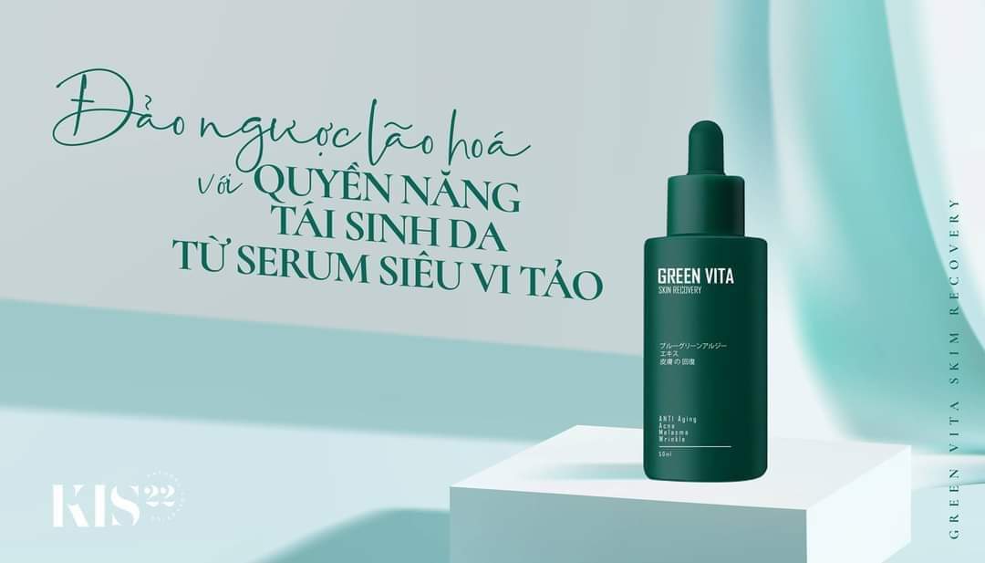 SIÊU VI TẢO GREEN VITA RECOVERY SỨC MẠNH CHỐNG LÃO HÓA ĐẾN TỪ "BÍ THUẬT" NHẬT BẢN