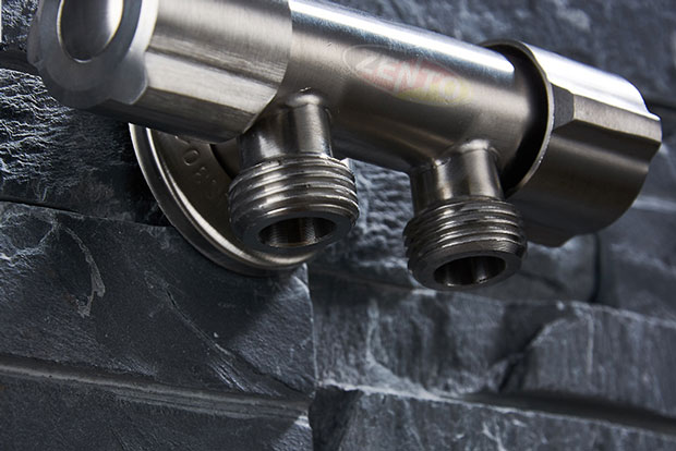 Van góc 2 đầu ra Angle Valve Dual Outlet ZT9823
