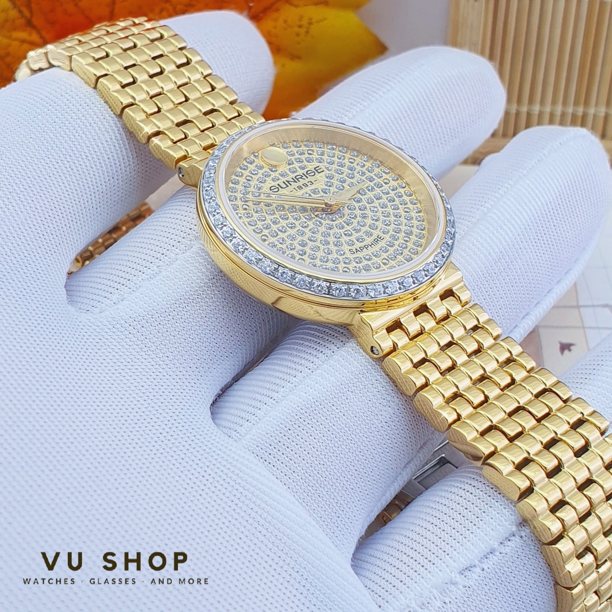 Đồng hồ nữ SUNRISE 9807AA Chính hãng