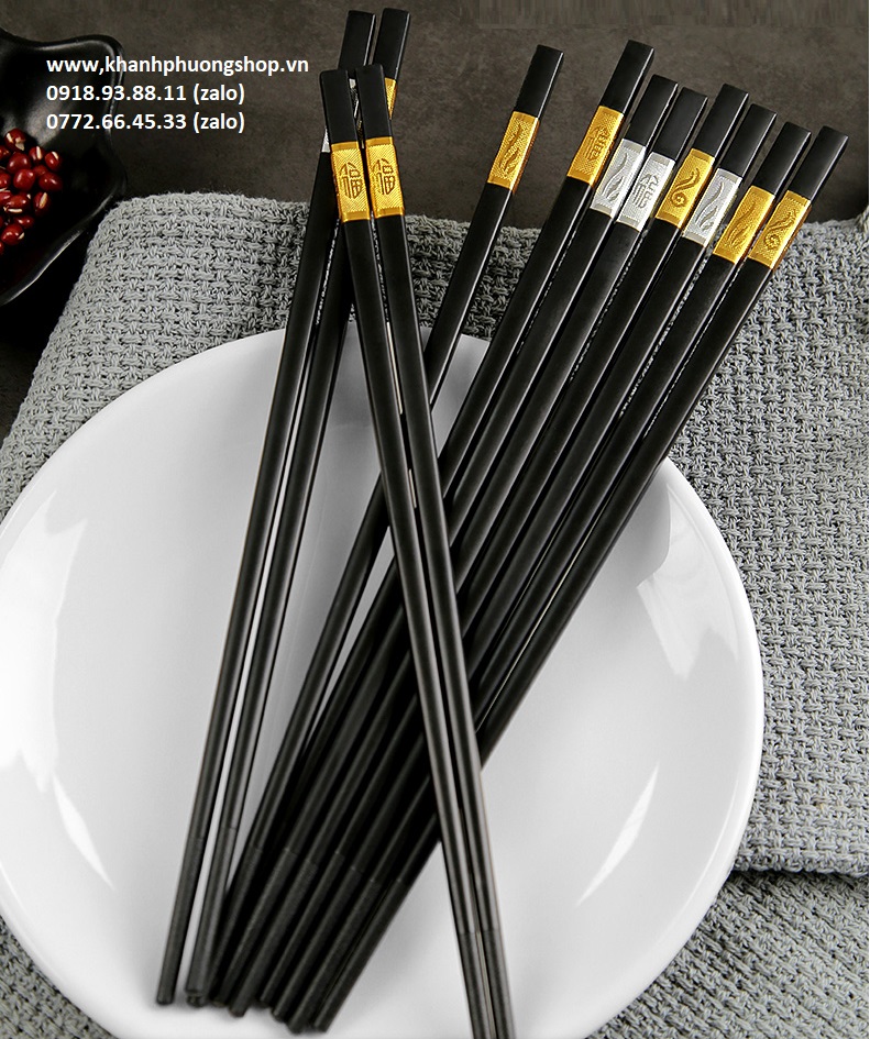 bộ 10 đôi đũa ăn cơm - bộ 10 đôi đũa