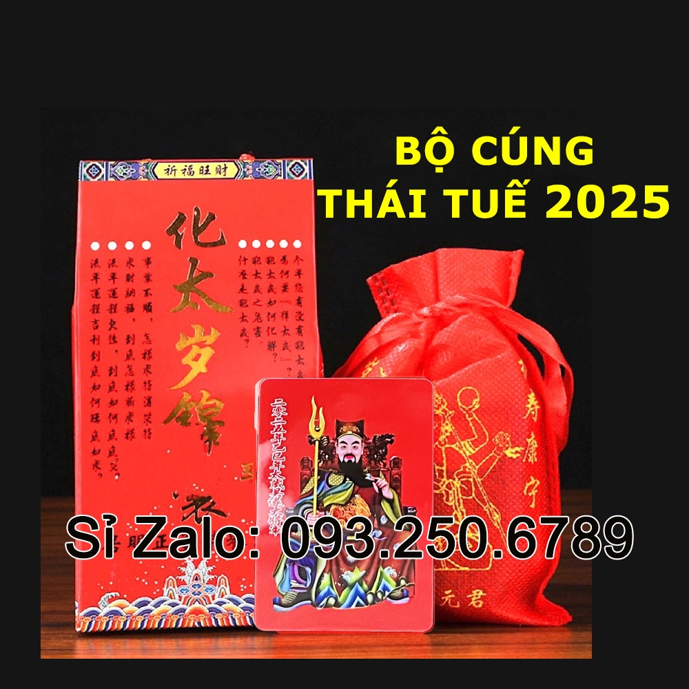[HÓT 2025] BỘ CÚNG THÁI TUẾ 2025 (có kèm hướng dẫn)