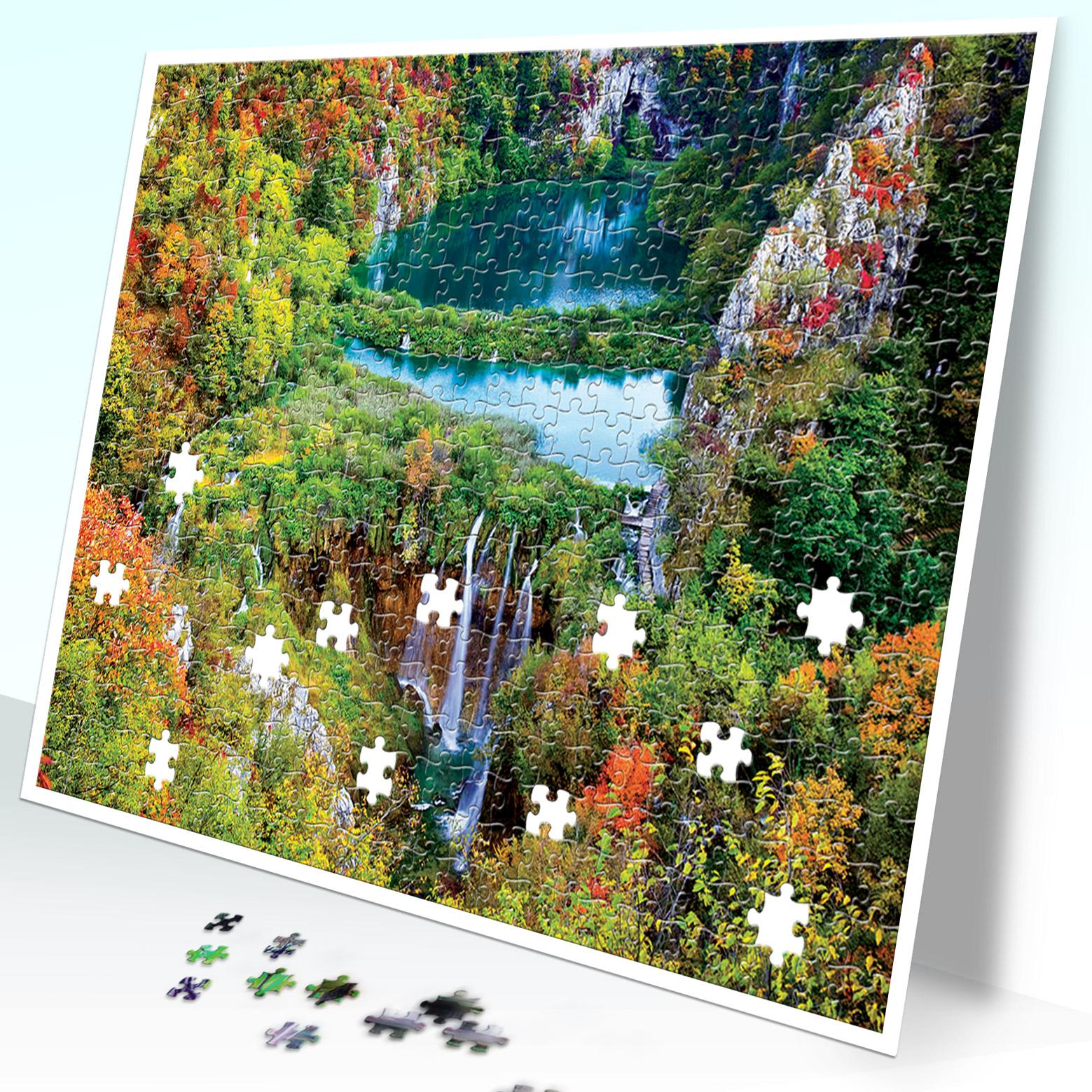 HỒ PLITVICE - Tranh xếp hình 475-028