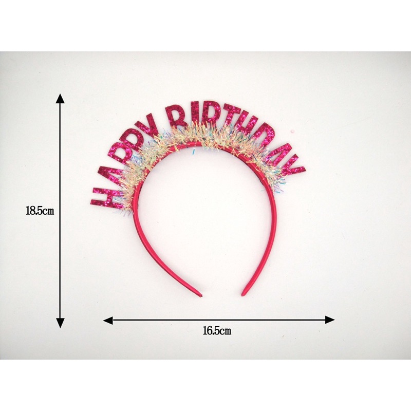 Bờm Cài tóc Happy Birthday