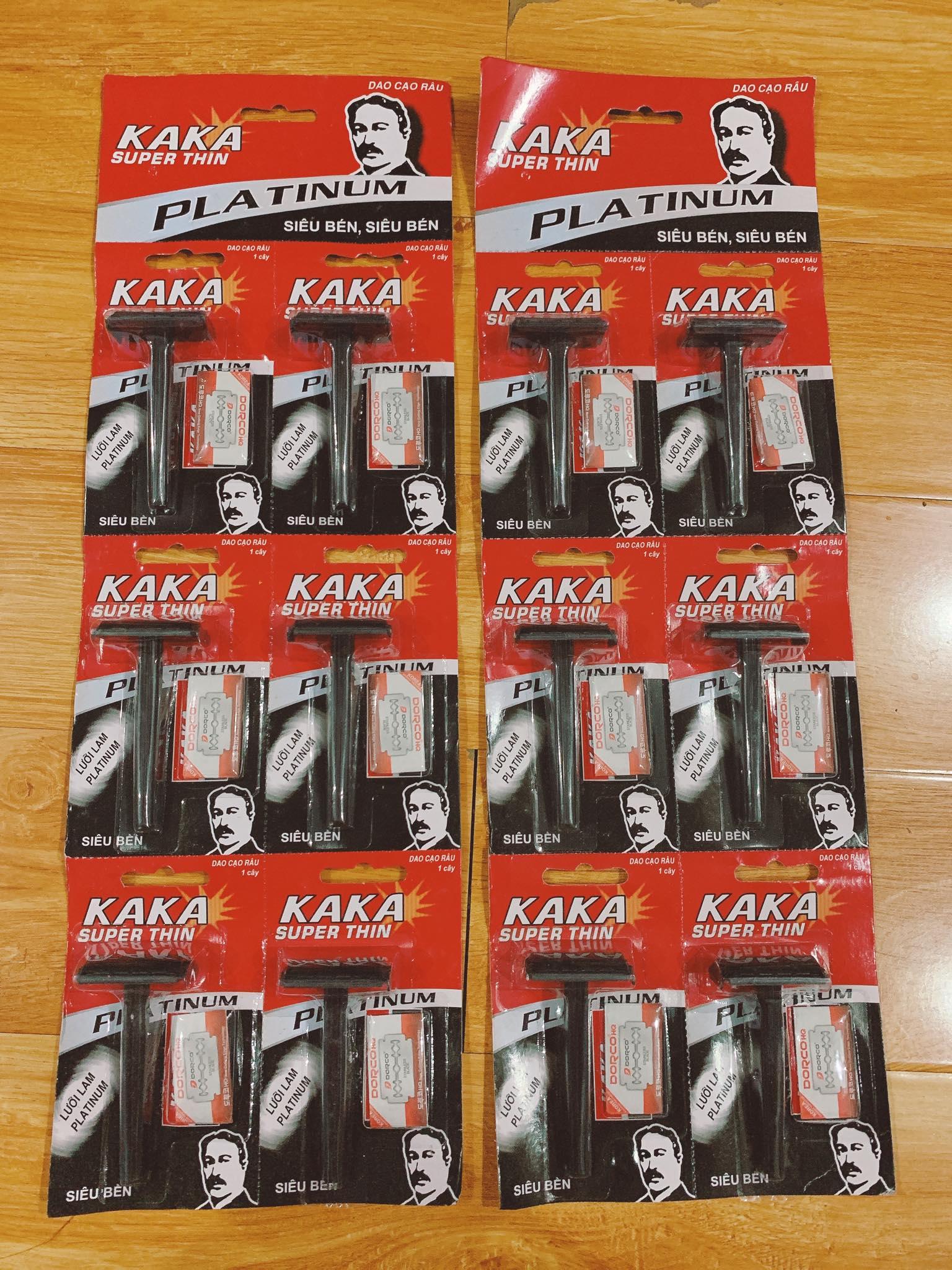 Dao Cạo Râu Kèm Lưỡi Lam KAKA