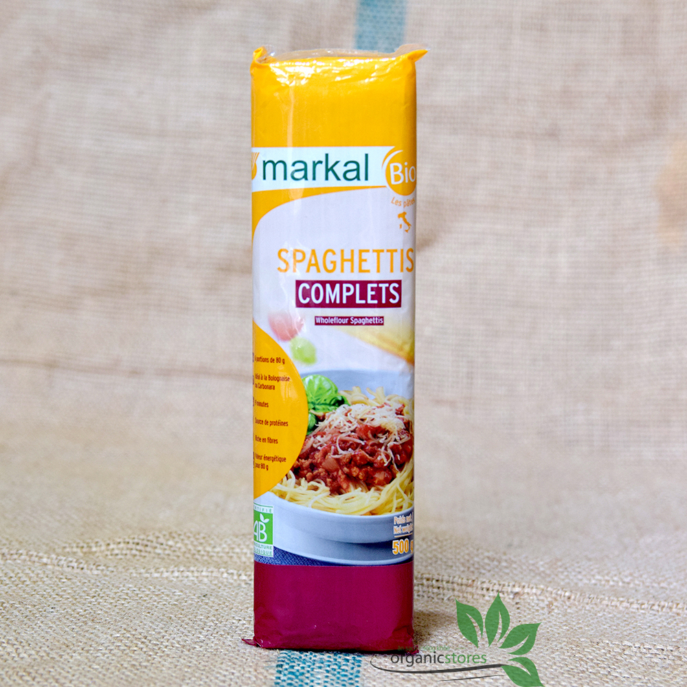 Mì Spaghetti bán Lứt/Lứt hữu cơ Markal/DMbio 500G