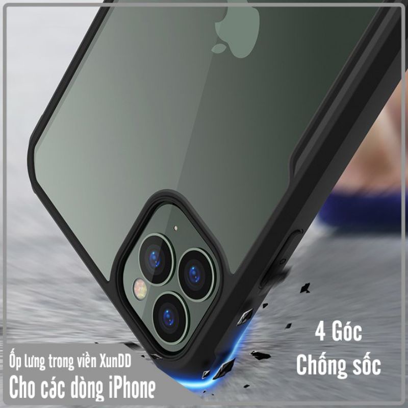 ỐP LƯNG CHỐNG SỐC XUNDD CHO IPHONE 11 PRO MAX/IP11/11 PRO.