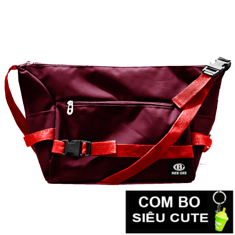 Túi đeo chéo nam nữ unisex thời trang Hàn quốc BEE GEE 098 để được nhiều đồ BGS