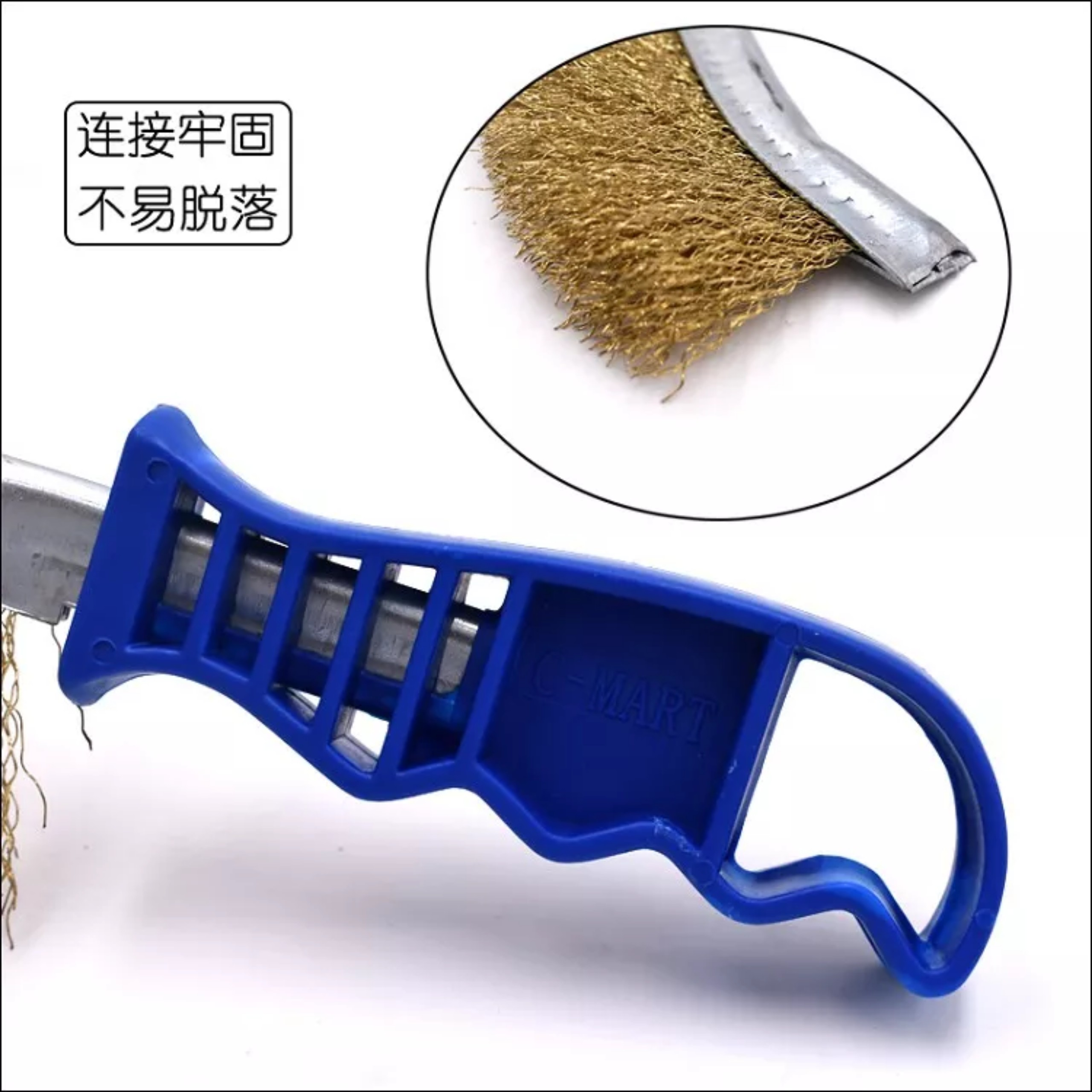 BÀN CHẢI SẮT ĐÁNH RỈ CÁN XANH ĐỎ