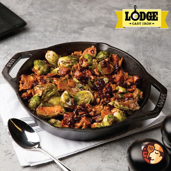 Chảo gang Lodge kiểu Wok Mini 23 cm