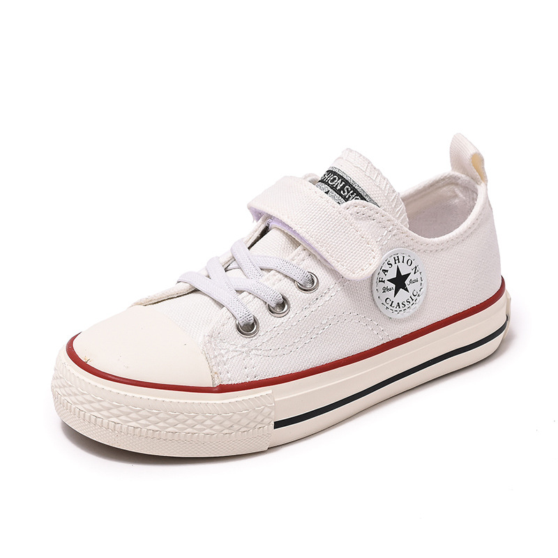 Giày vải converse cổ ngắn cho bé từ 3 tuổi - 12 tuổi, giày thể thao bé gái bé trai sành điệu