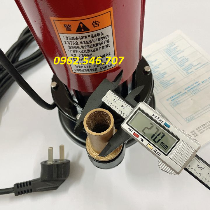 Máy bơm chìm điện 220v - 370W ( Lõi Đồng 100% )