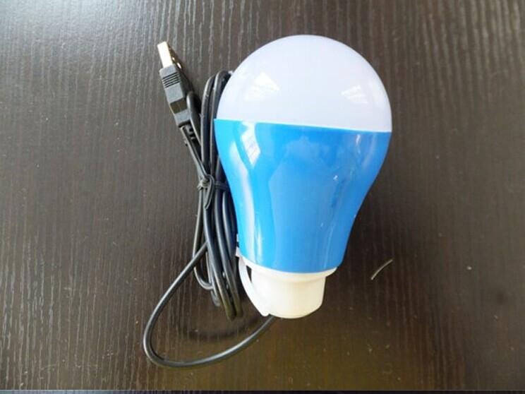Bóng Đèn Led Usb Siêu Sáng 5W Có Móc Treo