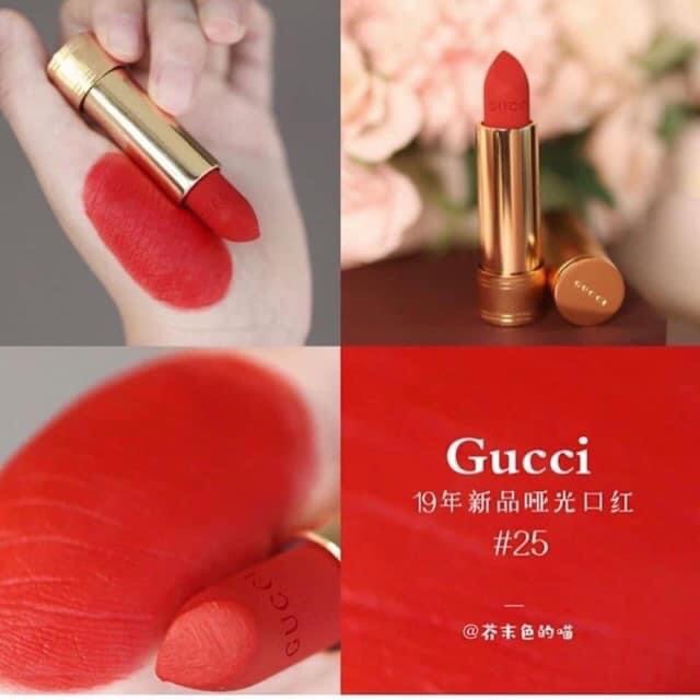 SON GUCCI 25 GOLDIE RED MATTE