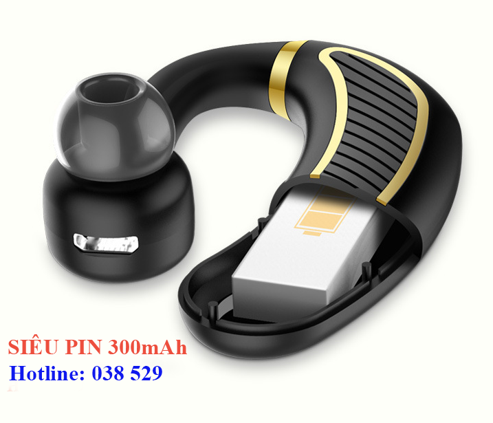 [HCM]Tai phone bluetooth K21 - Siêu pin 300mAh