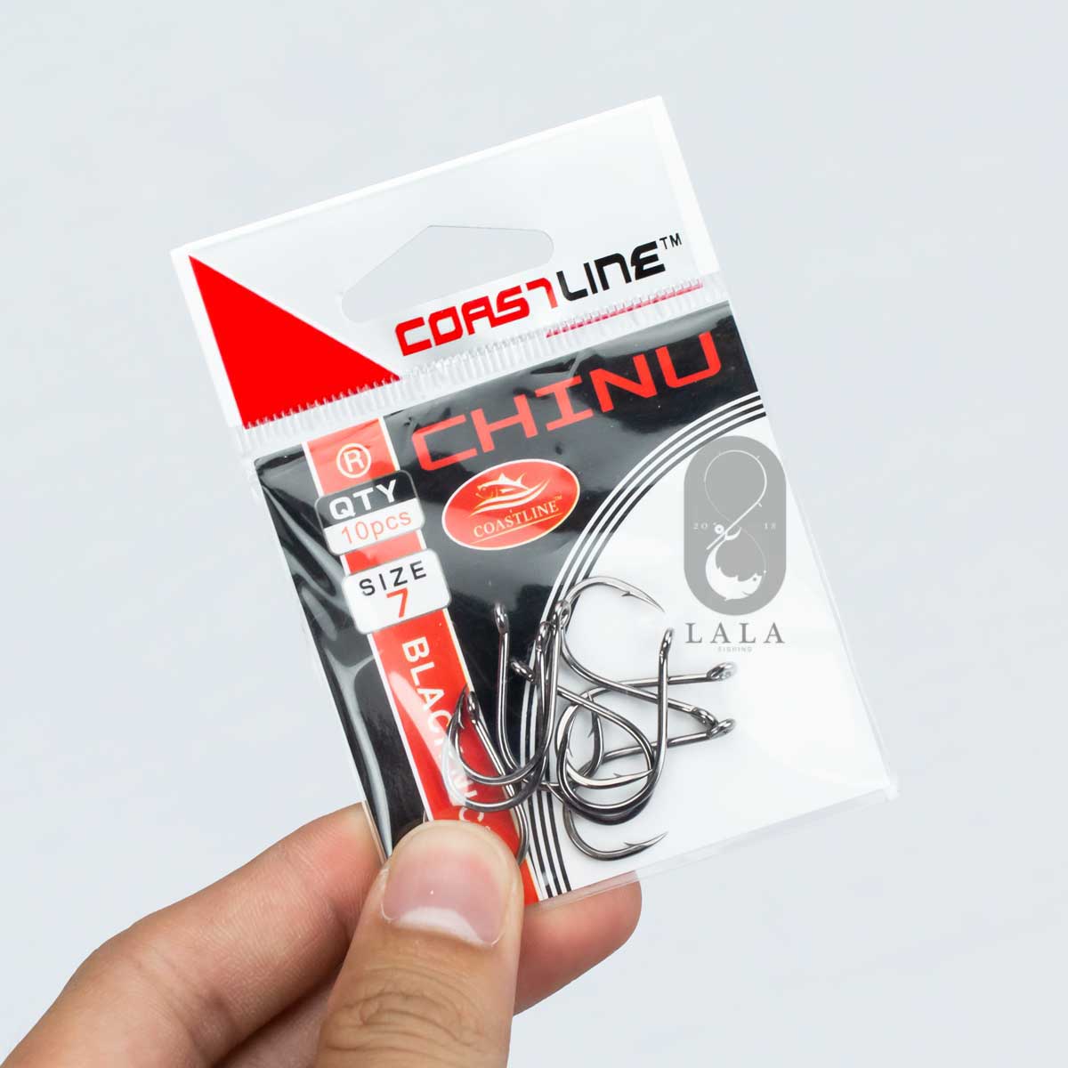 [HCM]Lưỡi câu cá sắt nhọn Coastline Chinu Ringed BN