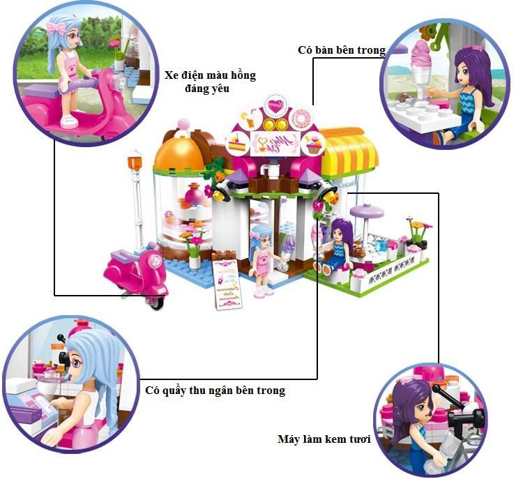 Bộ lắp ghép Enlighten Quán cà phê Abby 2003