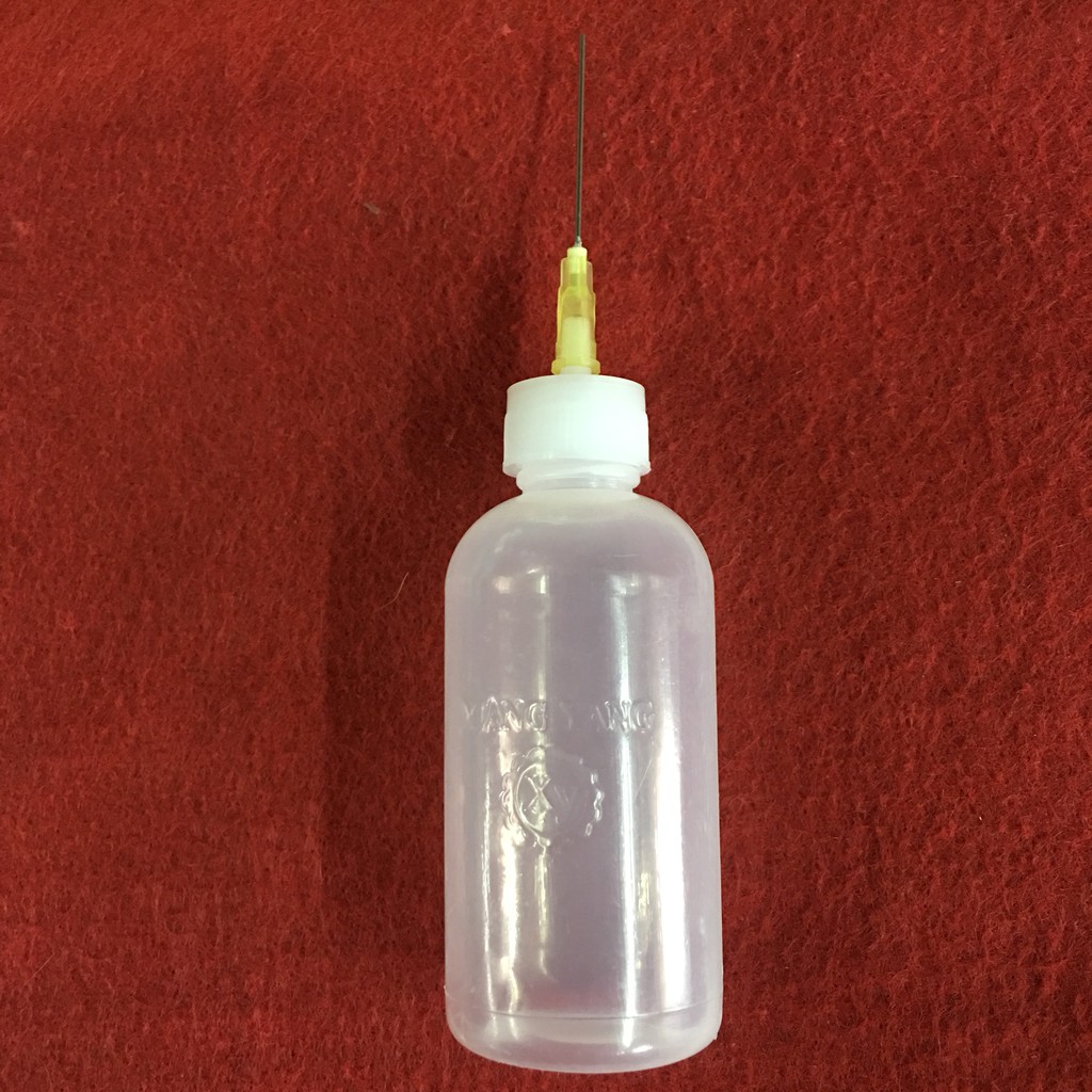 Lọ đựng dung dịch đầu kim 50cc đựng xăng, cồn