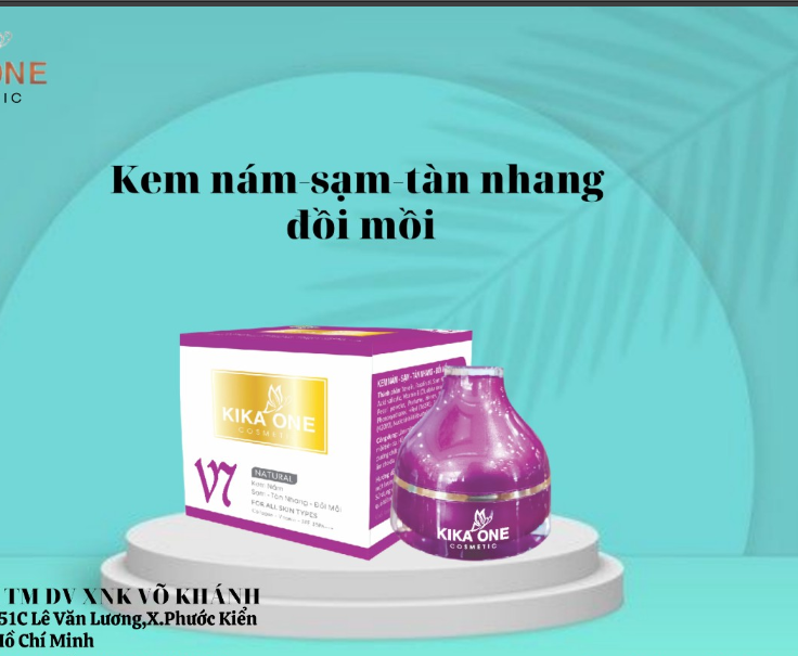 KEM KIKA ONE NÁM - SẠM - TÀN NHANG - ĐỒI MỒI 24G
