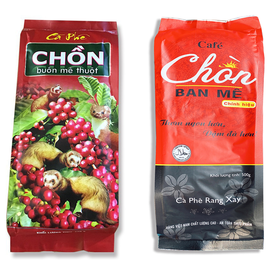 [CÀ PHÊ NGON ] Combo 2 Bịch (mỗi bịch 500gr) Cà phê pha phin đậm đà Chồn Buôn Mê Thuộc của công ty Cao Đại Nguyên thượng hạng -[ 12.12 Hot Deals ] Có lựa chọn số lượng và loại khi thanh toán. Quý khách lưu ý.
