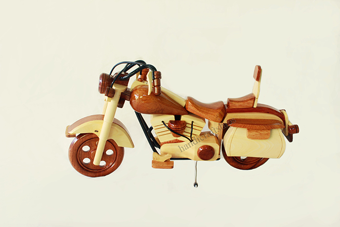 Combo 2 xe Mô tô gỗ (33cm và 26cm)