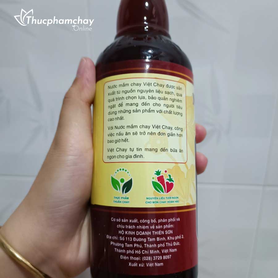Nước Mắm Chay Việt Chay 300ml