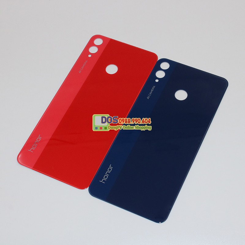 Vỏ lưng Honor 8x bằng kính