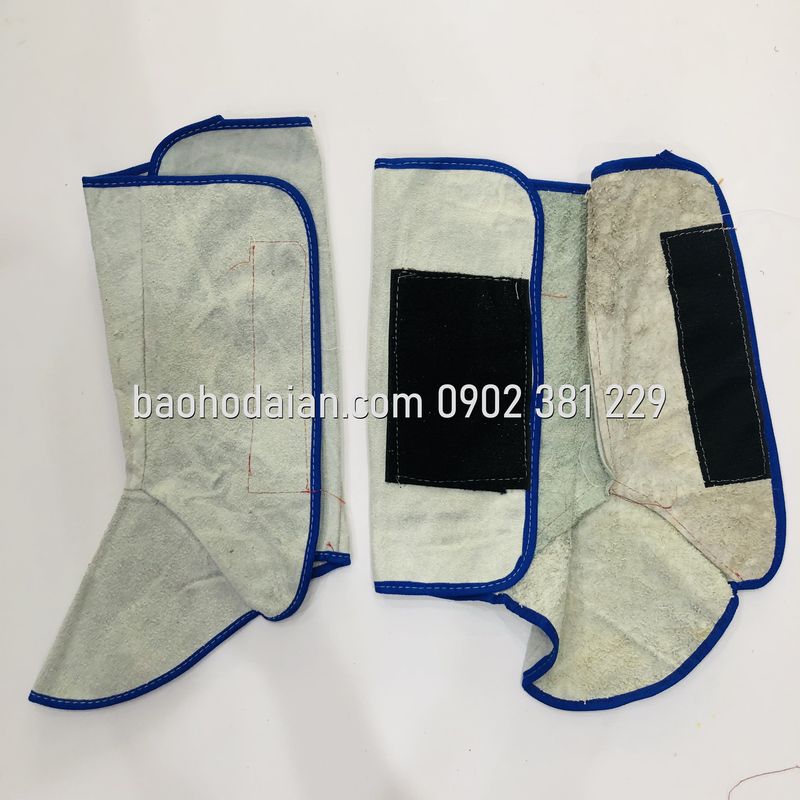 Ống chân da thợ hàn cách nhiệt