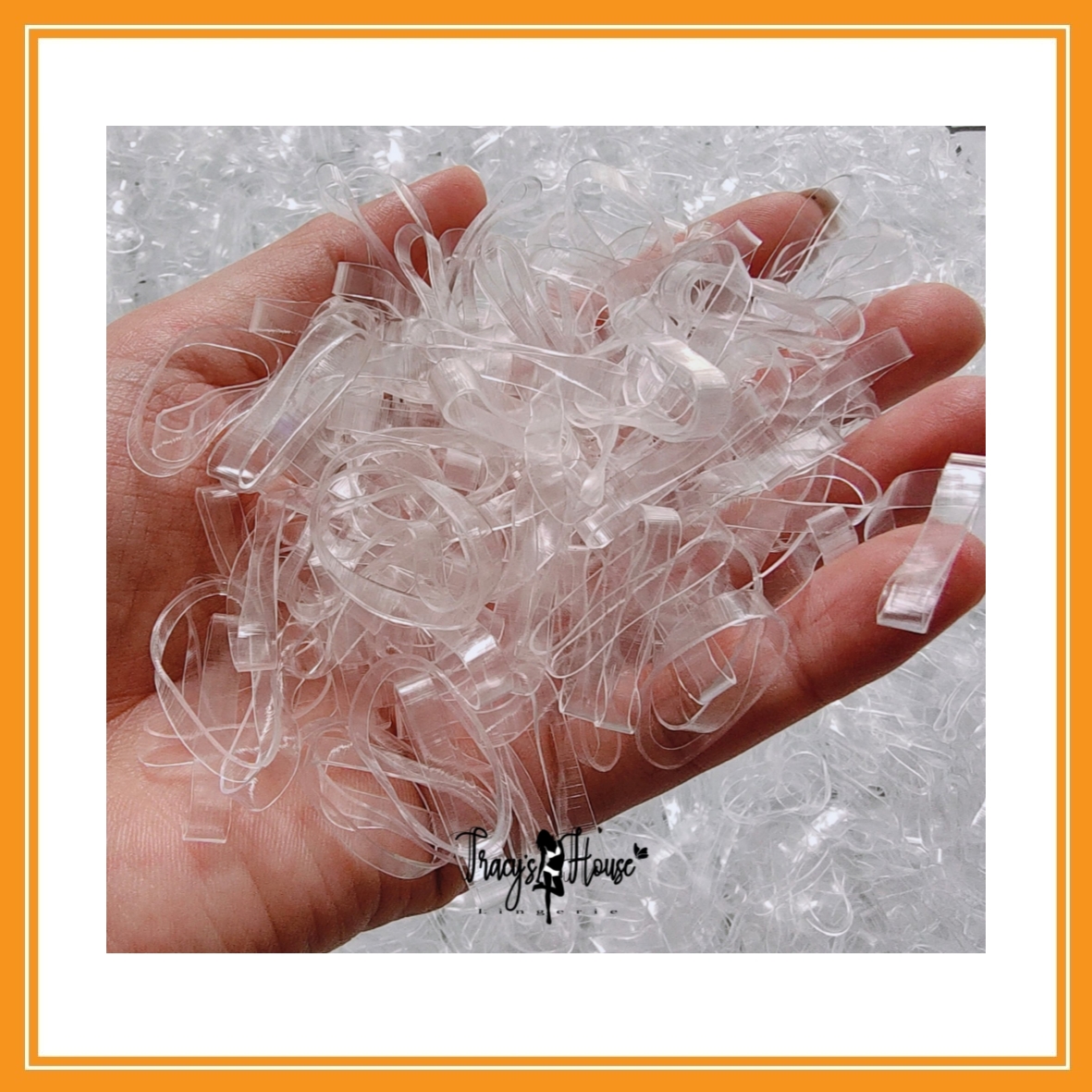 Set 10g Dây Thun Cột Tóc Tpu Kiểu Nhật Bản
