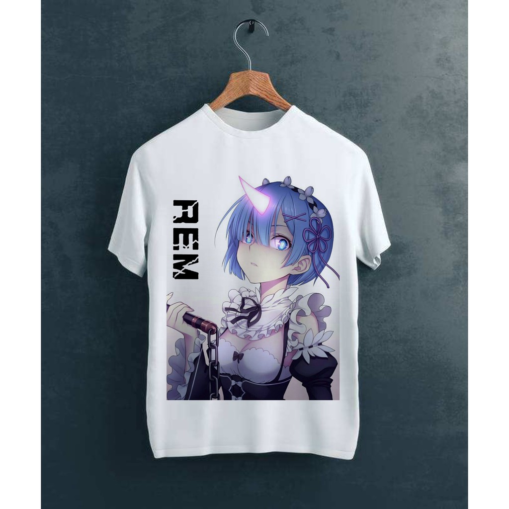 Áo thun rem re:zero siêu hot áo đẹp chất mát