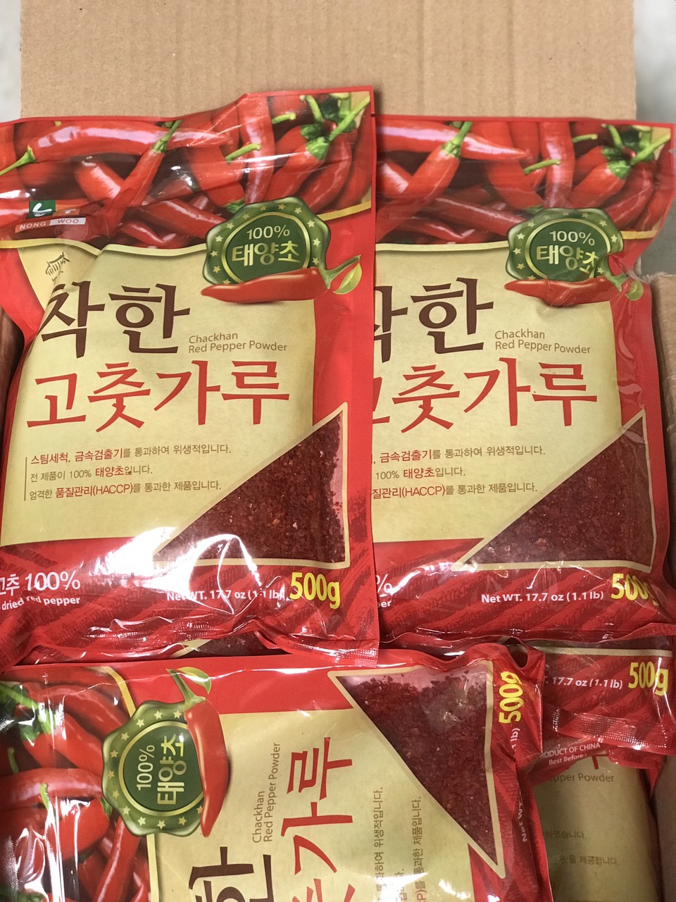 Ớt Bột Nong Woo Loại 500g