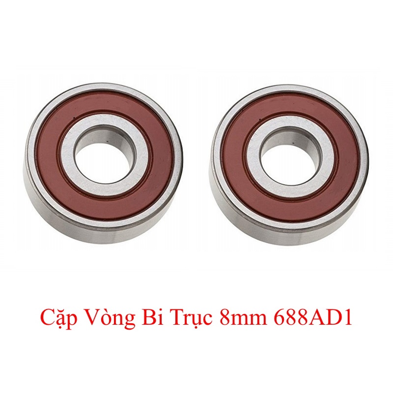 Cặp vòng bi trục 8mm 688ad1
