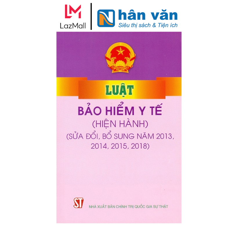 Sách luật bảo hiểm y tế - nxb chính trị quốc gia