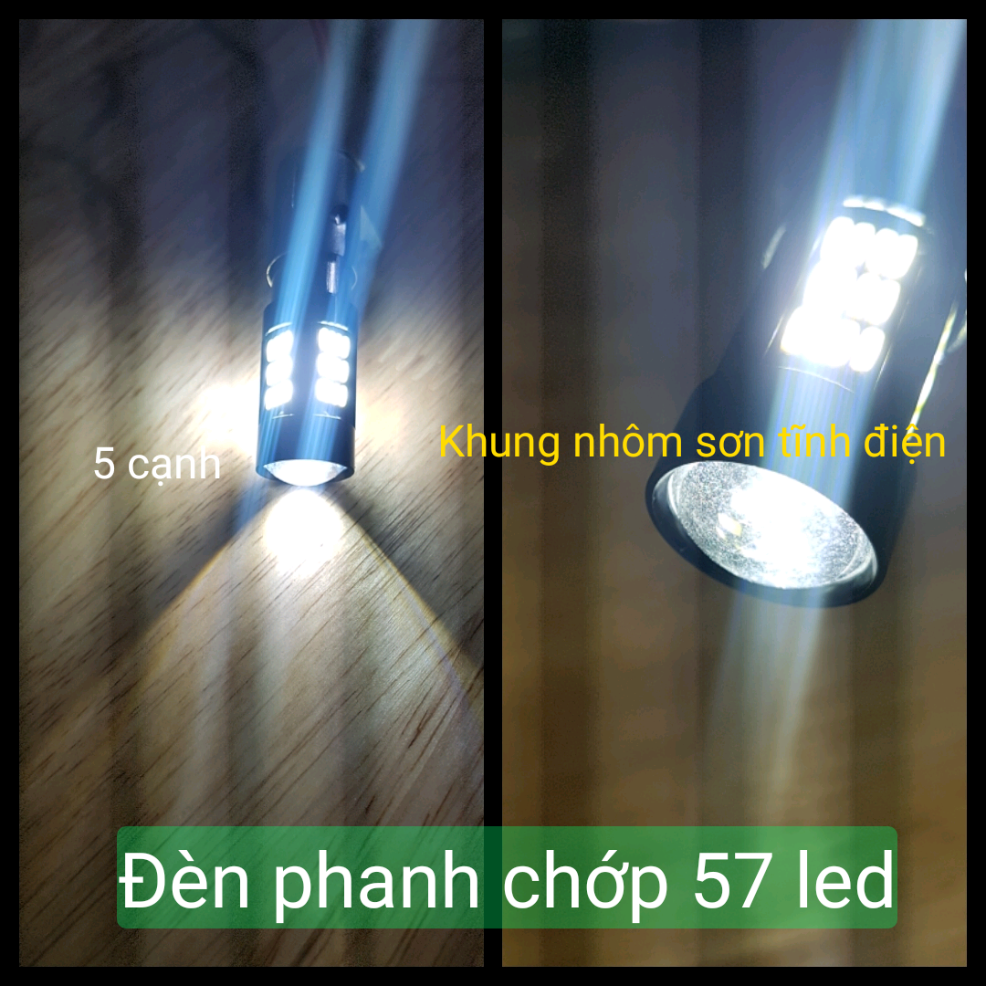 Đèn phanh chớp Ôtô, xe máy 57led