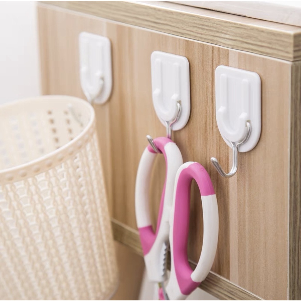 Vỉ 6 móc treo dán tường tiện dụng siêu chắc