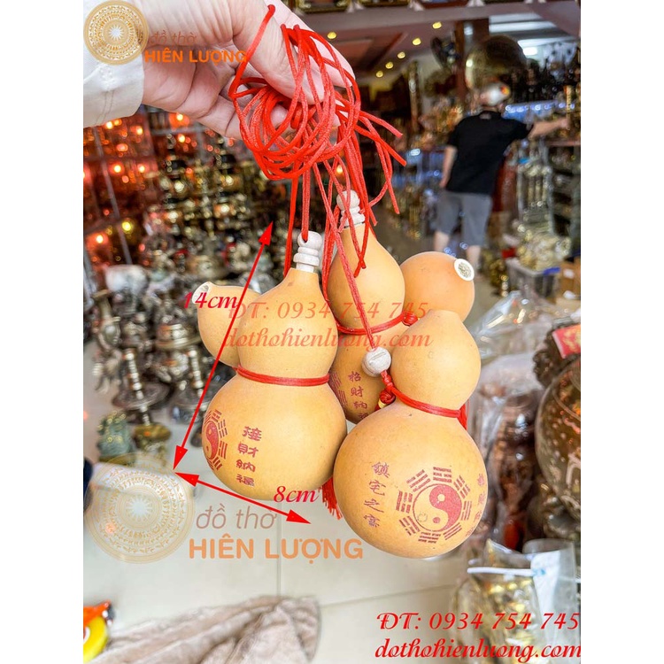 Bầu hồ lô thật phong thủy 2 cỡ