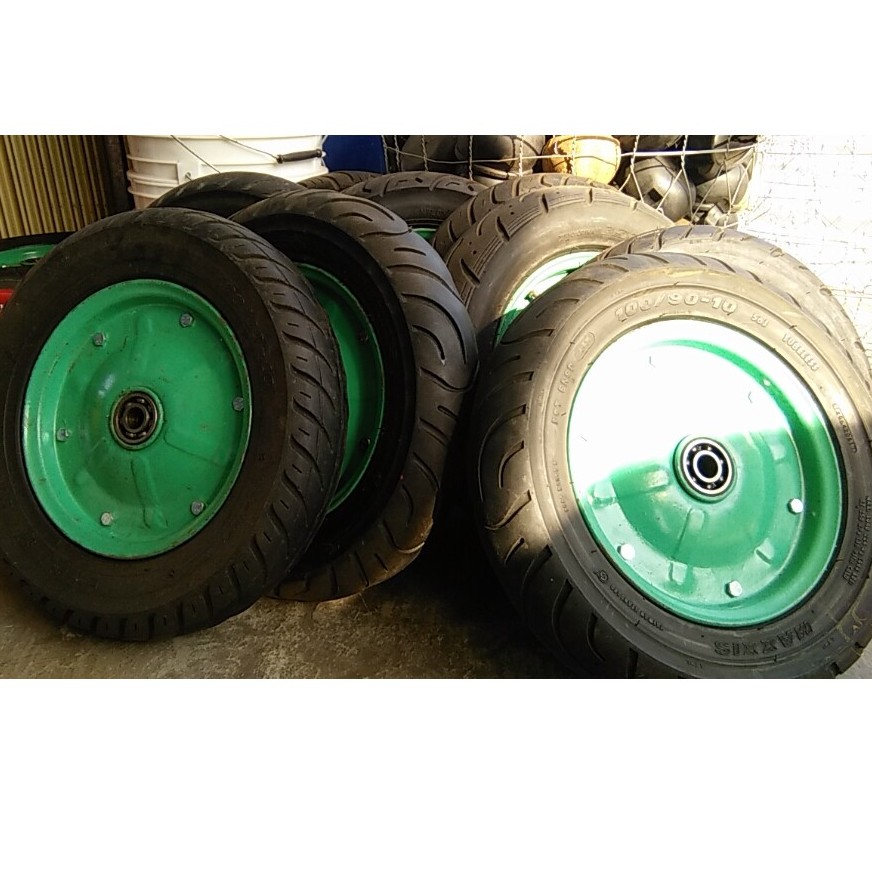 Bánh xe rùa số 10 bạc đạn 6304