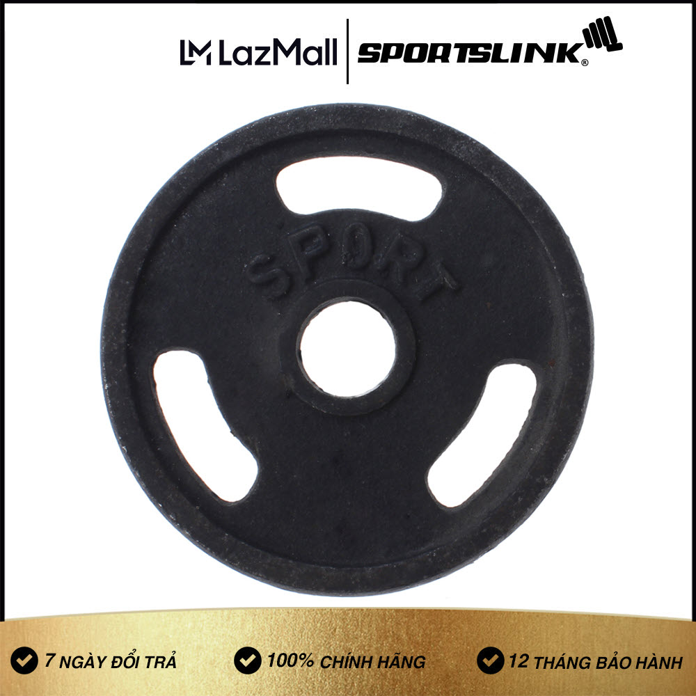 Tạ Bánh Gang Đúc Phi 27mm - Tạ Miếng Gang 3kg