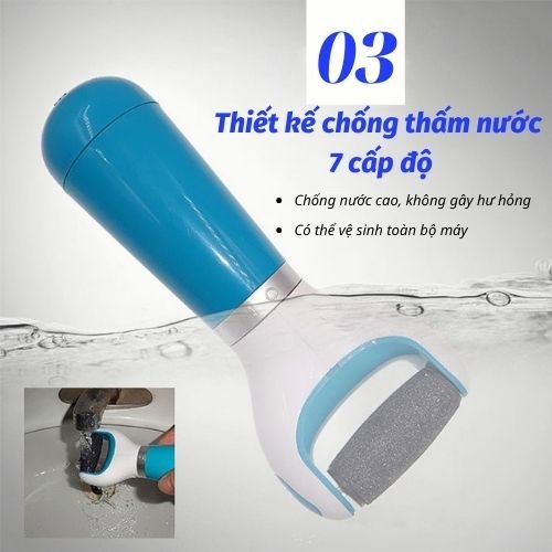 Máy Chà Gót Chân Tẩy Tế Bào Chết BÁCH HÓA TOKI