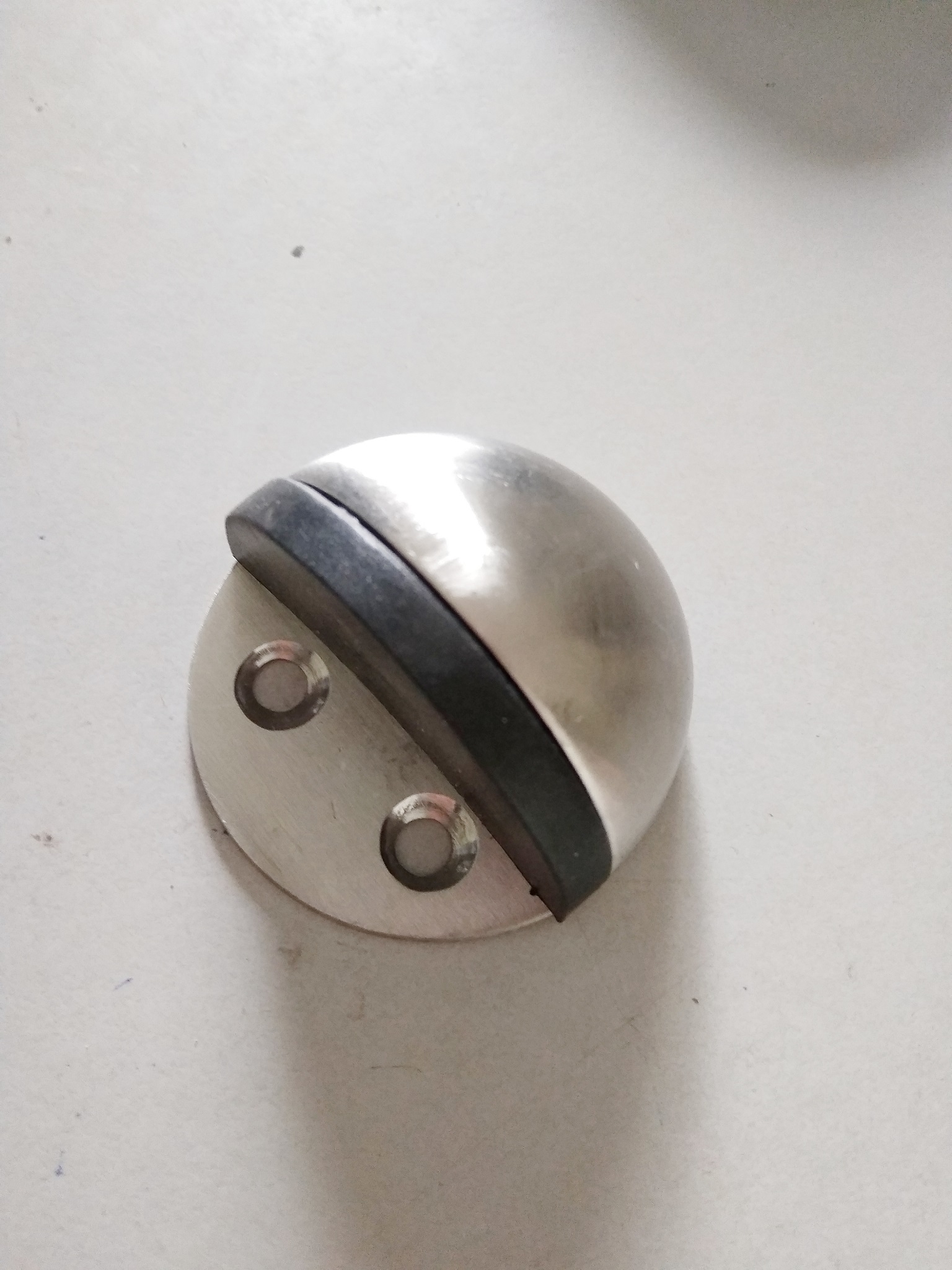 Stainless Steel Semi-Circular Door Stopper
