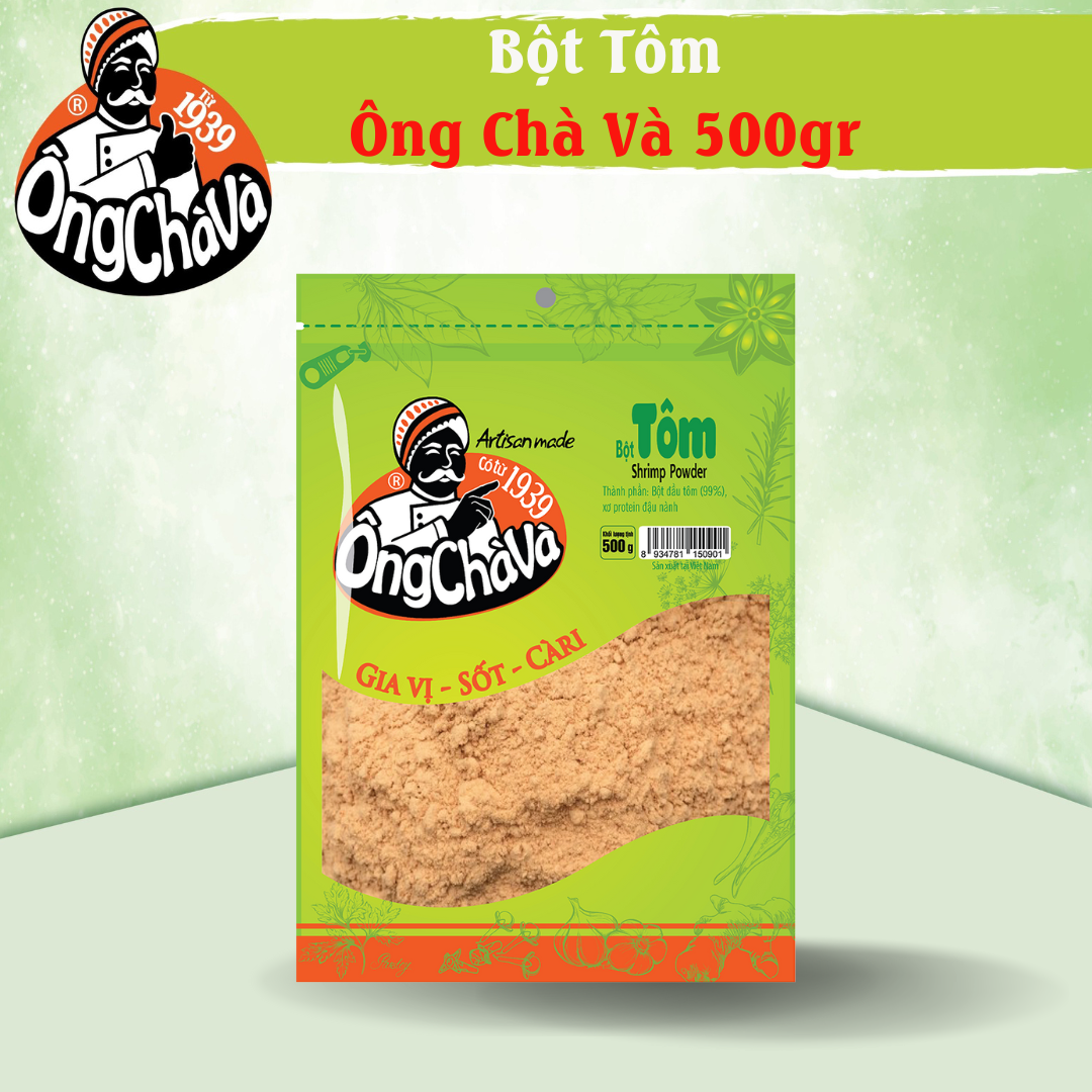 Ong Cha Va Shrimp Powder 500g