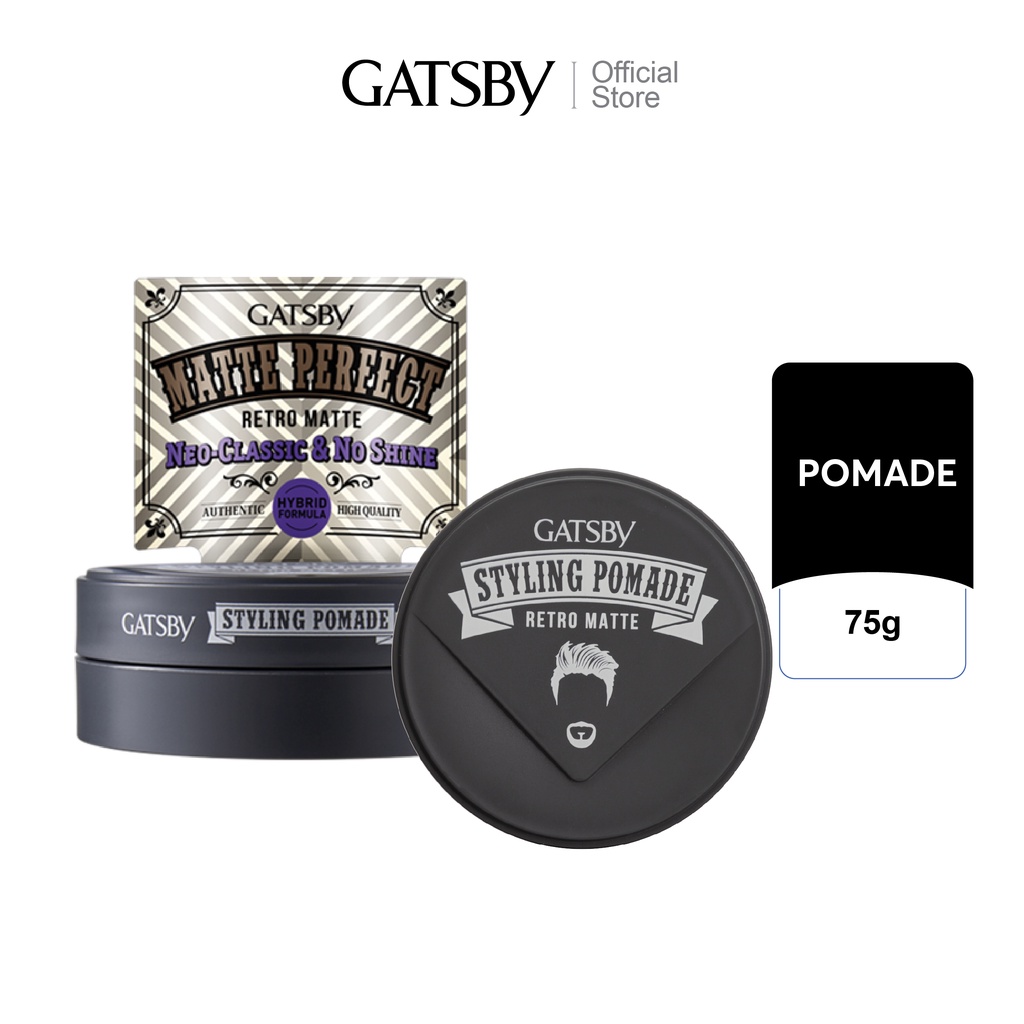 GATSBY POMADE VUOT TOC RETRO MATTE 75G