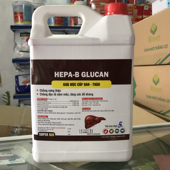 Giải độc gan thận can 5L