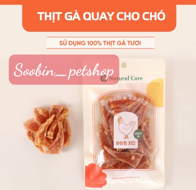SNACK Natural Core THỊT QUAY CHO CHÓ