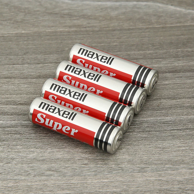 Vỉ 4 Viên Pin 2A 1.5v Maxell R6P(AR)4P Super Power ACE Chính hãng Maxell